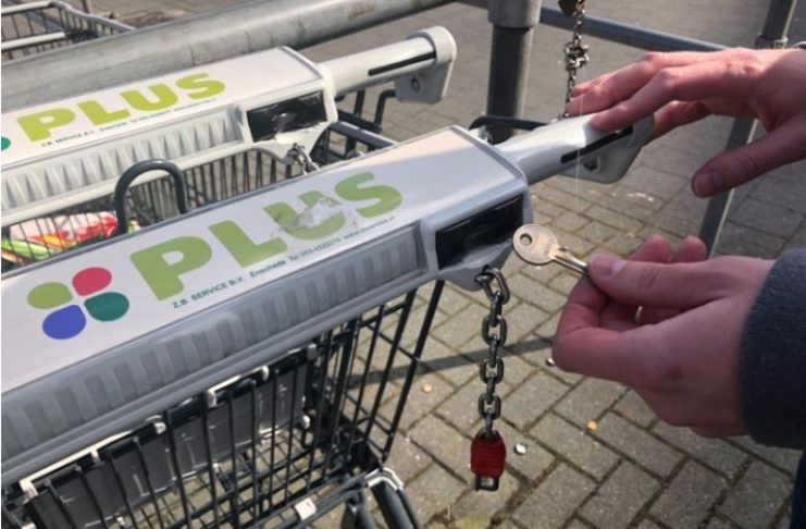 Med det här knepet kommer du aldrig mer behöva ett mynt till kundvagnen! shopping cart