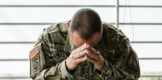 After a mysterious call from his wife, this soldier wasn’t allowed on the plane