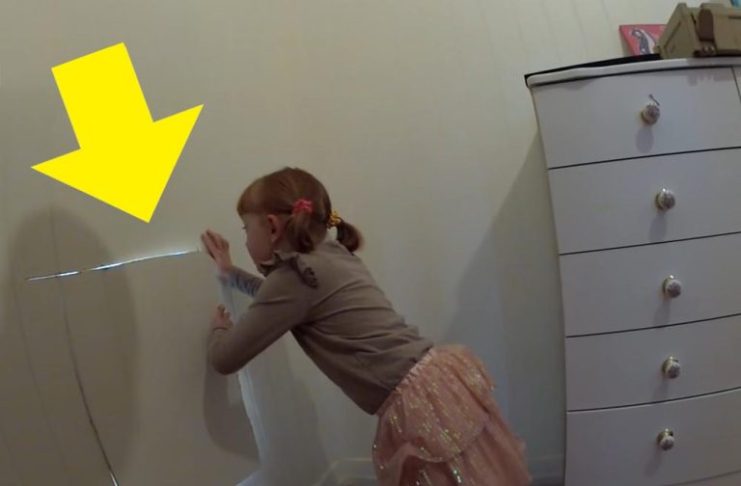 Little Girl Finds A Secret Room In Her House That Leads Into An Even Wilder Surprise