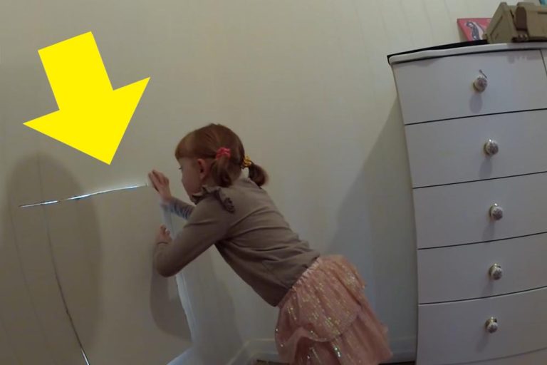 Little Girl Finds A Secret Room In Her House That Leads Into An Even